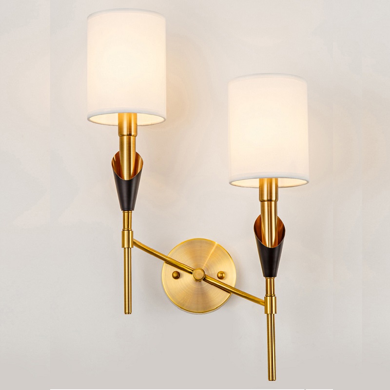 Настенный светильник Wall Sconce TATE 1311-AGB фото 3 Настенный светильник Wall Sconce TATE 1311-AGB фото 3