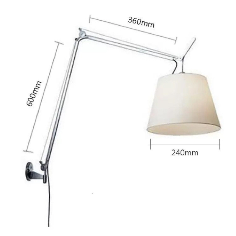 Бра Artemide Tolomeo Mega Wall фото 4 Бра Artemide Tolomeo Mega Wall фото 4