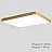 Ультратонкие светодиодные потолочные светильники FLIMS Золотой A фото 17