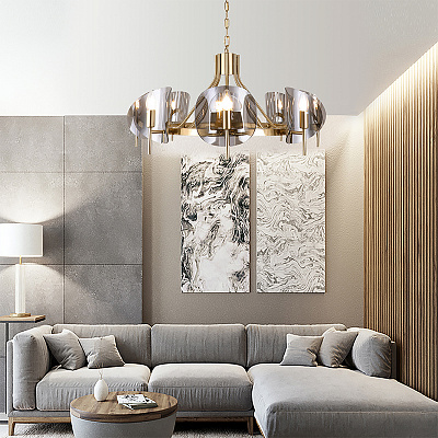 Lotus Chandelier 60 см   фото 6