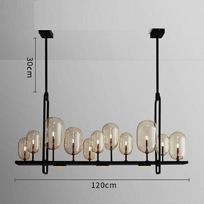 Светодиодная люстра в индустриальном стиле с имитацией свечей CANDLE 2 фото 5