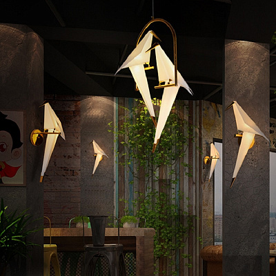 Подвесной светильник Origami Bird Perch фото 10