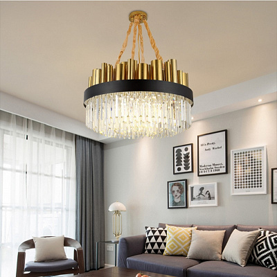 Люстра Luxurious Stainless Steel Nordic 100 см   фото 7