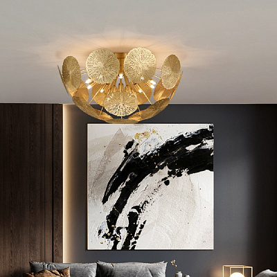 Потолочный светильник GLOBAL VIEWS LILY PAD ceiling lamp фото 11