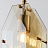 Подвесной светильник из граненых стеклянных пластин TOPAZ фото 9