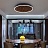 Современный светодиодный светильник из дерева в эко стиле HONEY 60 см  Золотой Бежевый фото 10
