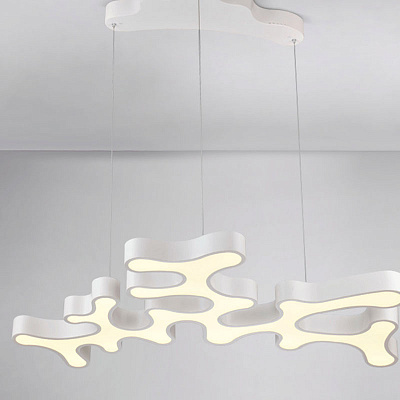 Подвесной светильник Vibia Ameba Белый 120 см  фото 8