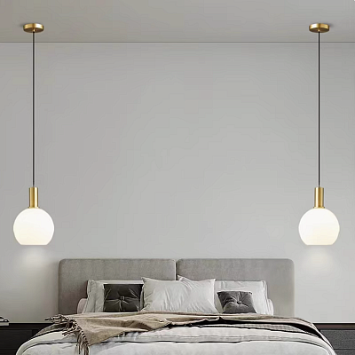 Подвесной светильник IRIS WHITE фото 13