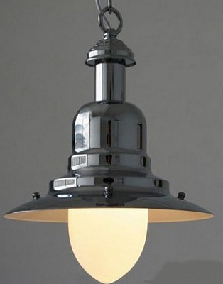 Loft Alloy Lamp 40 см  Серебро (Хром) фото 4