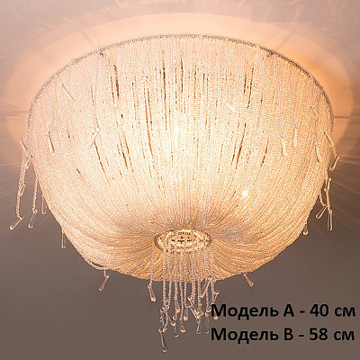 Люстра RH 1930S FRENCH CRYSTAL BEADED Seling Light A фото 3