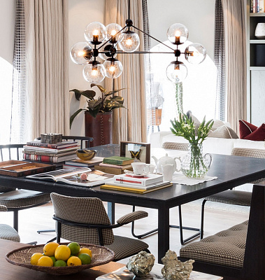 Modo Chandelier By Jason Miller 5 Lamp фото 6