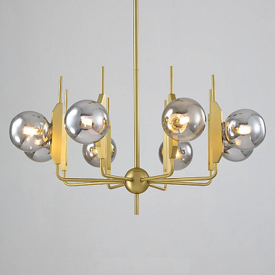 Люстра Sprig Chandelier 10 плафонов Янтарный фото 7