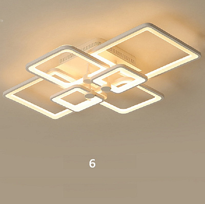 Потолочный светильник Squares & Rectangles 4 плафона  фото 4