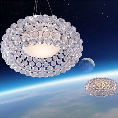Подвесной светильник Foscarini Caboche 35 см  Белый фото 7