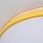 Цветные плоские светодиодные светильники в эко стиле DISC DH 27 см  Желтый фото 19