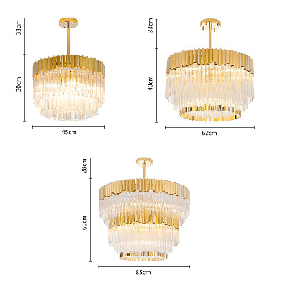 Люстра Ritz New Empire Chandelier 85 см   фото 5