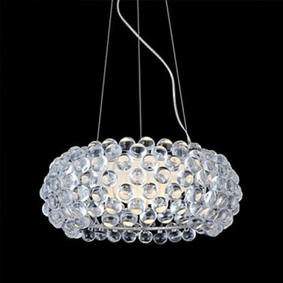 Подвесной светильник Foscarini Caboche 35 см  Белый фото 10