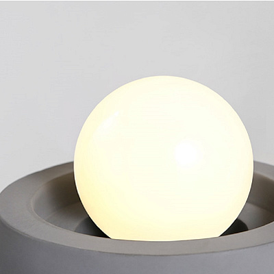 Светильник настольный Concrete Egg Table фото 3