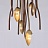 Подвесной светильник с рельефным плафоном и деревянными лианами TUSKET светлое дерево 1 лампа фото 21