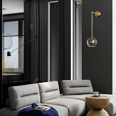 Светодиодный настенный светильник BUBBLE B WALL фото 7