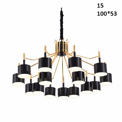 Люстра Delightfull Ella Suspension Selightfull 12 плафонов Белый фото 6