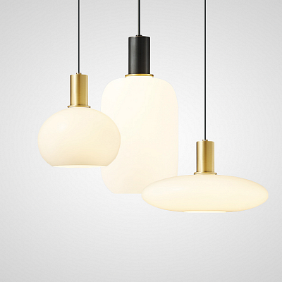 Подвесной светильник IRIS WHITE фото 17