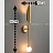 Металлический настенный светильник в стиле постмодерн GERD-2 B фото 2