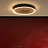 Современный светодиодный светильник из дерева в эко стиле HONEY 60 см  Золотой Бежевый фото 9