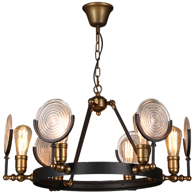 Люстра Gaslight Lense3 8 плафонов  фото 8