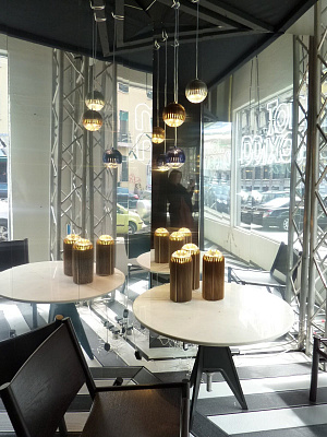 Tom Dixon Fin Light Round Золотой фото 8