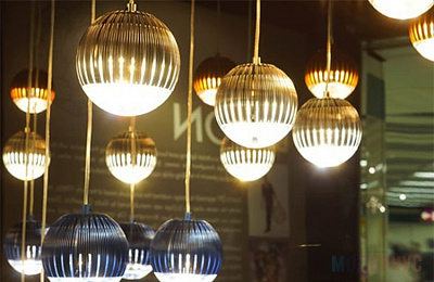 Tom Dixon Fin Light Round Золотой фото 6