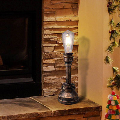 Vintage Edison Lamp Single фото 3