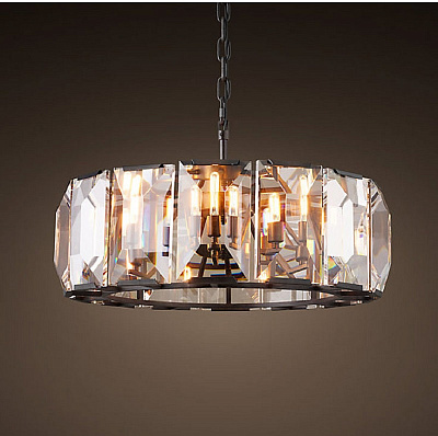 Люстра RH Harlow Crystal Round Chandelier 10 плафонов  фото 4