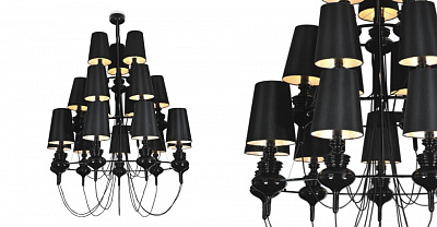 Metalarte Josephine Queen 9.6.3 Chandelier Белый фото 5