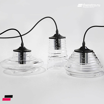 Подвесной светильник Pressed Glass Tube A фото 5