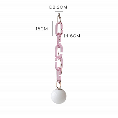 Подвесной светильник с декоративной цепью CHAIN фото 5