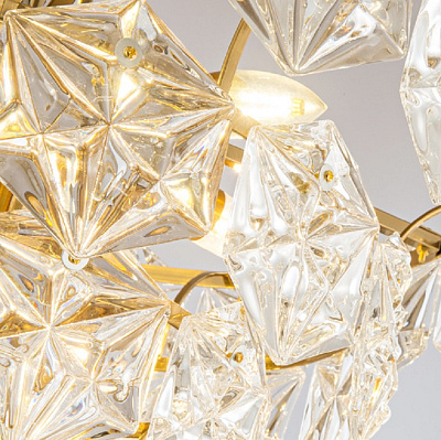 Люстра Eichholtz Chandelier Hermitage Gold фото 6