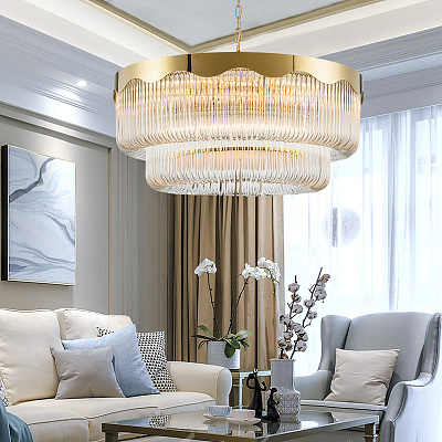 Люстра Ritz Flow Chandelier 80 см   фото 6