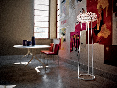 Торшер Foscarini Caboche 50 см  Золотой фото 7