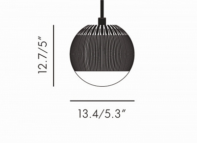 Tom Dixon Fin Light Round Золотой фото 5