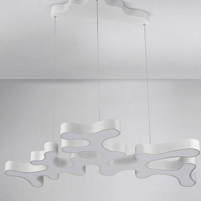 Подвесной светильник Vibia Ameba Белый 120 см  фото 9